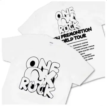 one ok rock 원오크 2024 월드 투어 티셔츠 XL