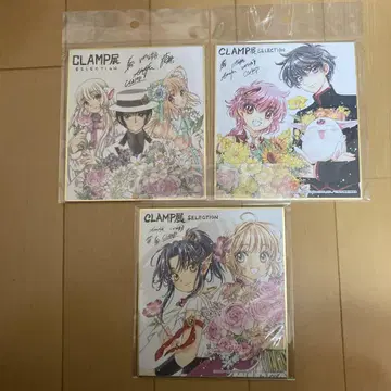 CLAMP 전 미니 색지