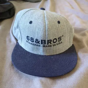 68&BROS 야구 모자 그레이/네이비
