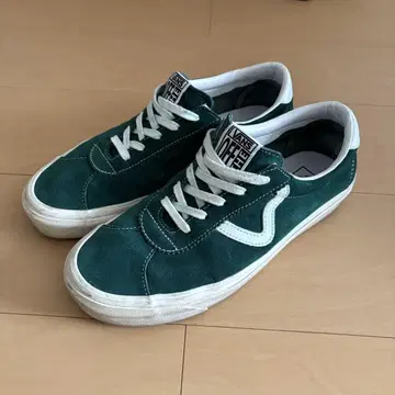 US 기획 Vans HeiQ 스포츠 로우 다크 그린