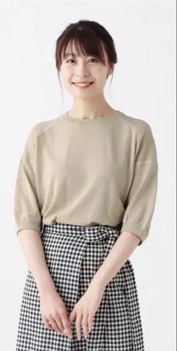 애프터눈 티 시어 쿨 니트 풀오버