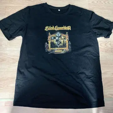 미착용 새상품! Blind Guardian 밴드 티셔츠 남성용 M 사이즈