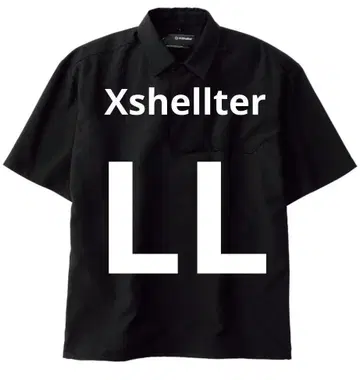 워크맨 엑스 쉘터 더위 피케 셔츠 LL 블랙 화제의 더위