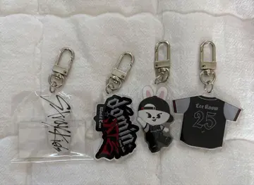 StrayKids 팝업 커스텀 아크릴 키링 리노 Lee 비트