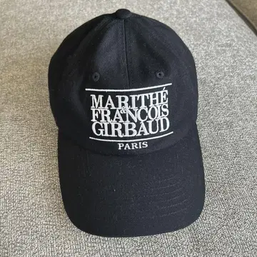 MARITHE FRANCOIS GIRBAUD 로고 캡 네이비