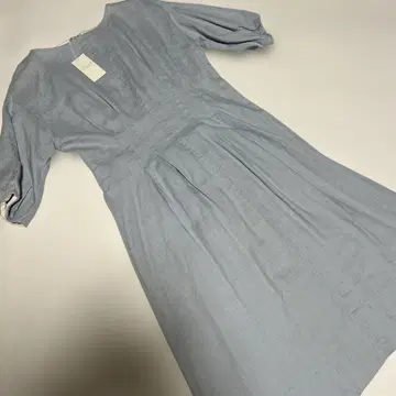 매킨토시 철학 미사용 린넨 롱 원피스