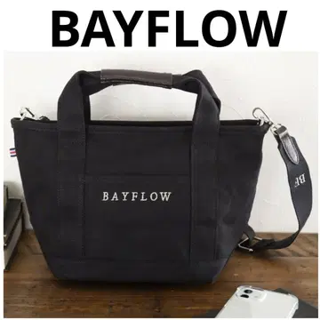 BAYFLOW [지퍼로 안심] 숄더 ZIP 로고 토트 S 사이즈