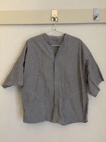 MUJI LABO 스트라이프 셔츠 무인양품