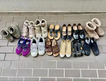 여성 신발 13켤레 묶음 판매 23cm 중심 브랜드 및 노브랜드