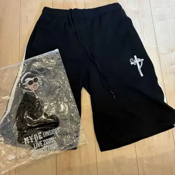 HYDE 하이드 HALF PANTS (BLACK) M 사이즈