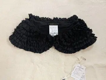 올드 맨즈 테일러 이번 시즌 프릴 칼라 블랙