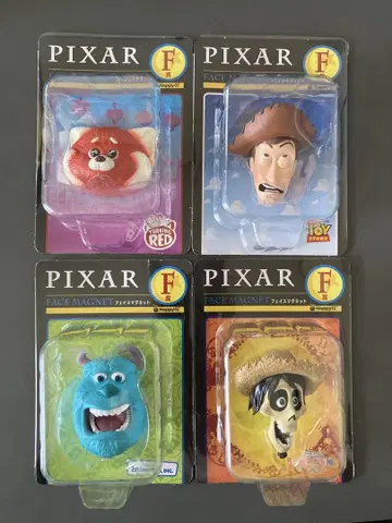 Happy 복권 PIXAR 2025 F상 페이 마그넷 4종 세트