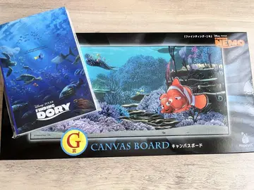 PIXAR Happy 복권 니모 캔버스 보드