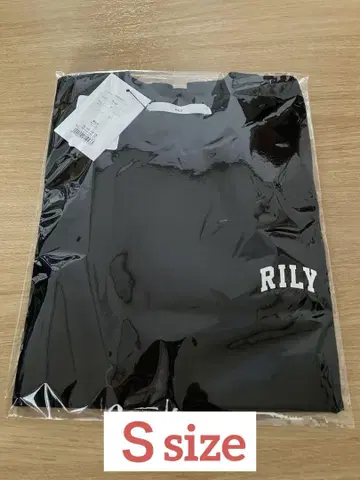 이마이치 류지 프로듀스 RILY 로고 롱 T 블랙 S 사이즈