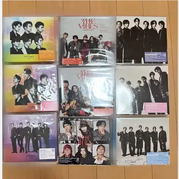 SixTONES 앨범 9장 묶음 판매 CD Blu-ray