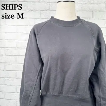 SHIPS 스테디셀러 맨투맨 일하는 여성 엄마를 위한 차콜 오피스 캐주얼