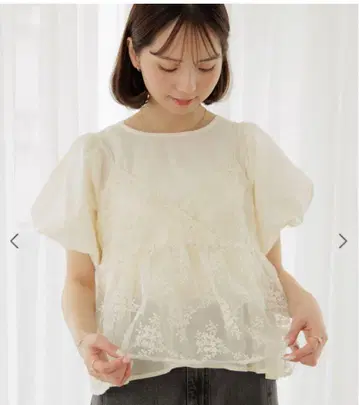 sheer flower bustier~시어 플라워 뷔스티에