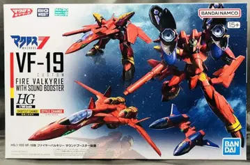 반다이 HG VF-19 개조 파이어 발키리 사운드 부스터 장비 5