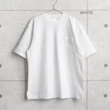 CAMBER (캠버) / 헤비 웨이트 포켓 티셔츠 -WHITE-