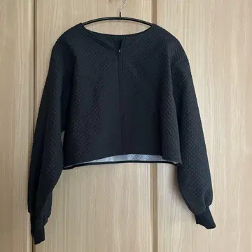 antiqua 블랙 퀼팅 자켓 F