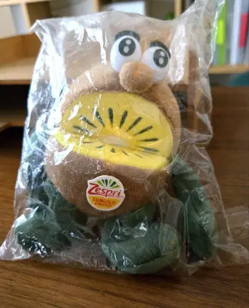 캠페인 당첨 Zespri 키위 골드 봉제 인형 미개봉