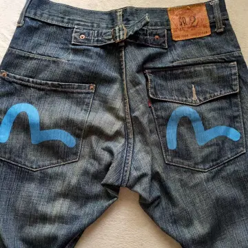 에비수 EVISU 청바지 입체 재단 W32