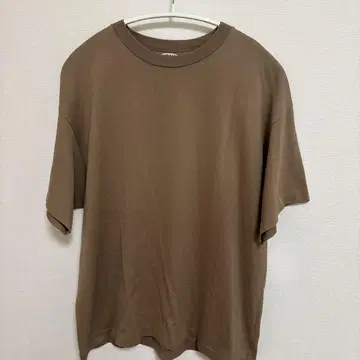 오라리 브라운 티셔츠 반팔