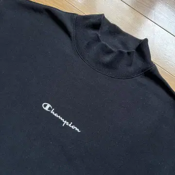 Champion 챔피온 모크넥 리버스 위브 블랙