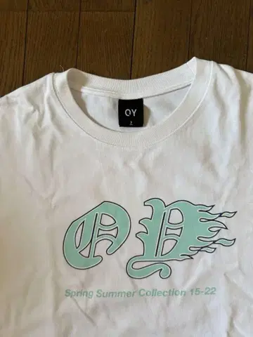 OY 봄/여름 컬렉션 티셔츠 화이트