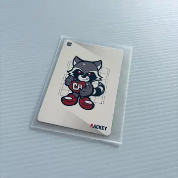 CR CrazyRaccoon 럭키 군 컬렉션 카드