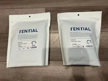 TENTIAL 파자마 BAKUNE 3D 상하의 세트 네이비