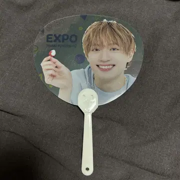 후쿠모토 다이하루 EXPO 만국 박람회 클리어 부채