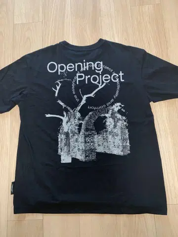 Opening Project 블랙 티셔츠