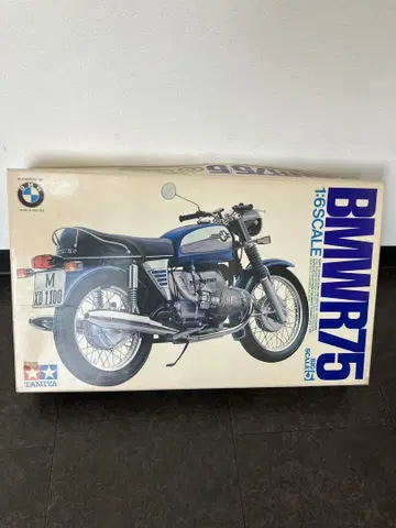 미사용! 타미야 1/6 스케일 BMW R75 오토바이