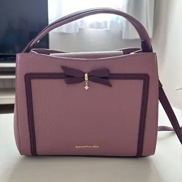 SAMANTHAVEGA 핑크 숄더백