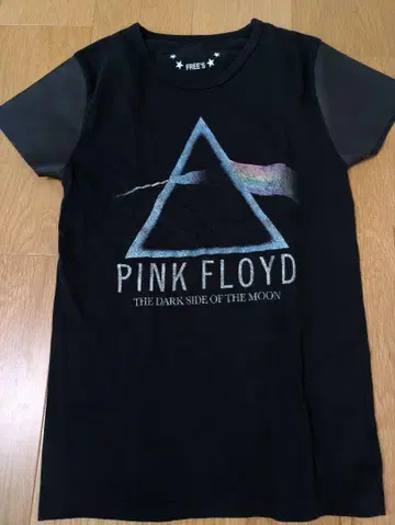FREE'S 티셔츠 PINKFloyd 핑크 플로이드 M 여성용 새상품급