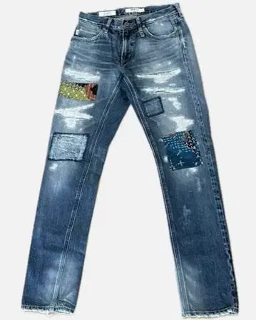 Billionaire Boys Club x FDMTL 패치워크 청바지