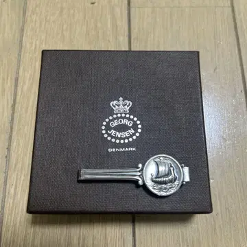 GEORG JENSEN 배 모티브 넥타이핀