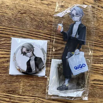 GiGO 제 5의 인격 이솝 컬 아크릴 스탠드 캔뱃지