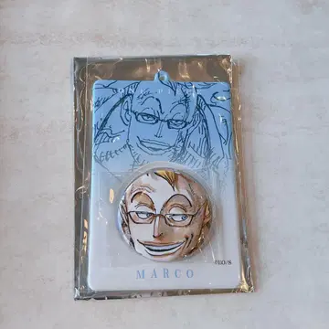 ONEPIECE 캔뱃지 & 특제 홀더 컬렉션 마르코