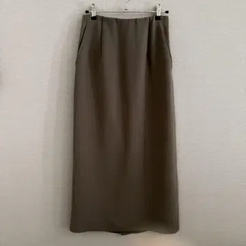 UNITED ARROWS COMFY 스티치 맥시 스커트 모카(36)