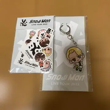 Snow Man LIVE TOUR 2022 키링, 스티커