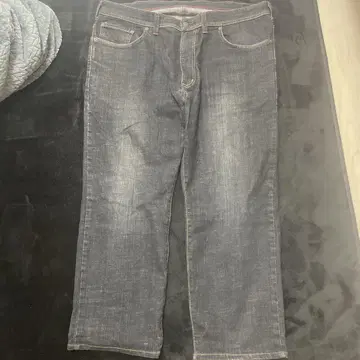 EDWIN 초와이드 배기 데님
