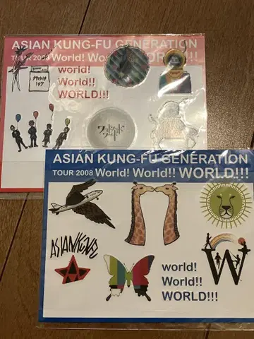 ASIAN KUNG-FU GENERATION 스티커 2장