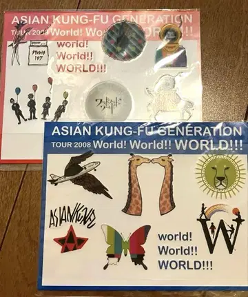 53 ASIAN KUNG-FU GENERATION 스티커 2장