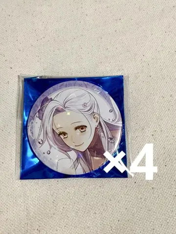오란피아 소와레 5주년 화이트 나이트 캔뱃지