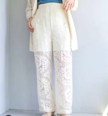 kastane 카스타네 레이스 팬츠 아이보리