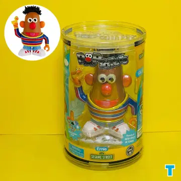 POPTATERS 포테이토 헤드 아메토이 세서미 스트릿 어니 No.T