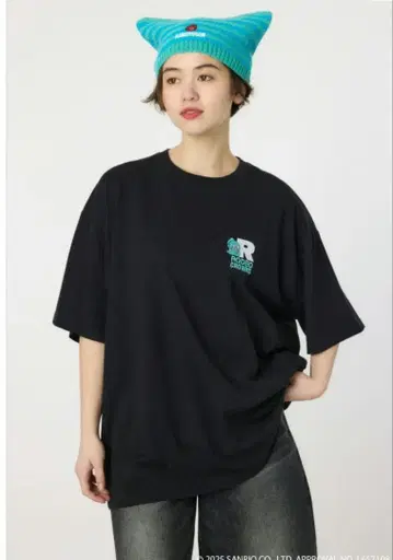 로데오 크라운 와이드 보울 (산리오 캐릭터) 박스 로고 셔츠