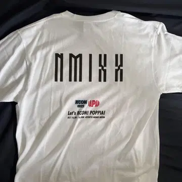 NMIX KCON 2022 티셔츠 L 사이즈